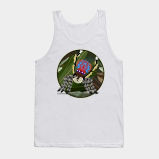 Maratus bubo spider No text Tank Top